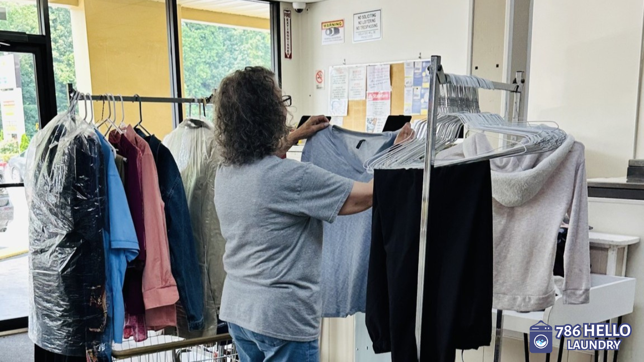 Commercial Laundry Service Near River Station